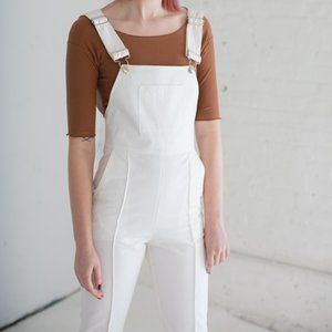 Horses Atelier fitted overalls, thin stripe